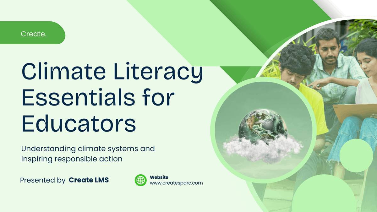 Climate Literacy Essentials for Educators
